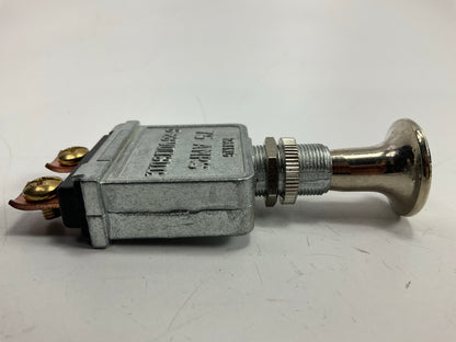 Motormite 86916 Metal Push Pull Switch - 75 Amp, Single Throw