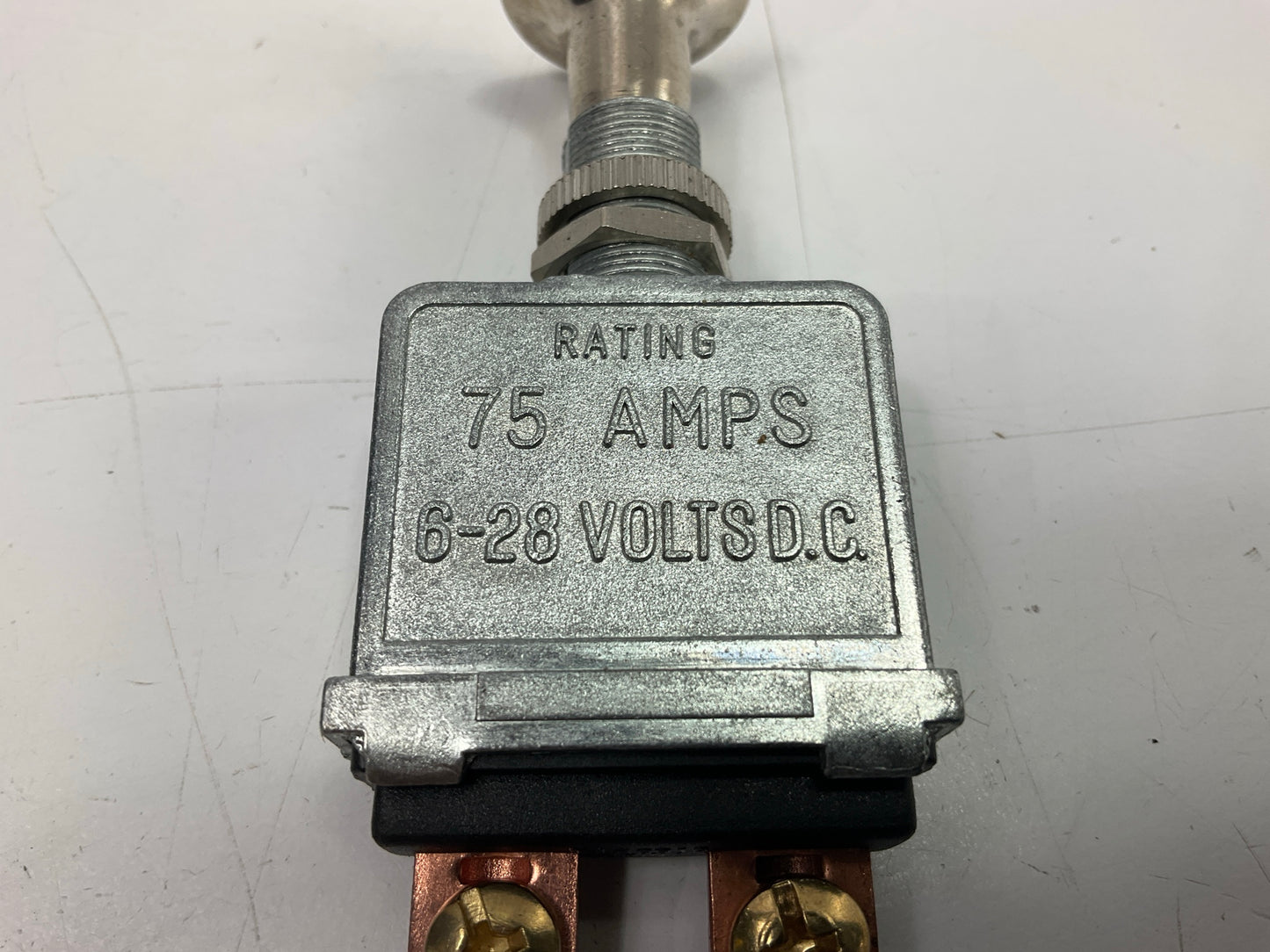 Motormite 86916 Metal Push Pull Switch - 75 Amp, Single Throw