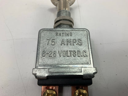 Motormite 86916 Metal Push Pull Switch - 75 Amp, Single Throw