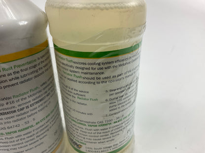 Motorvac CC5 CC6 Water Pump Lubricant Rust Prevent & Coolant Radiator Flush