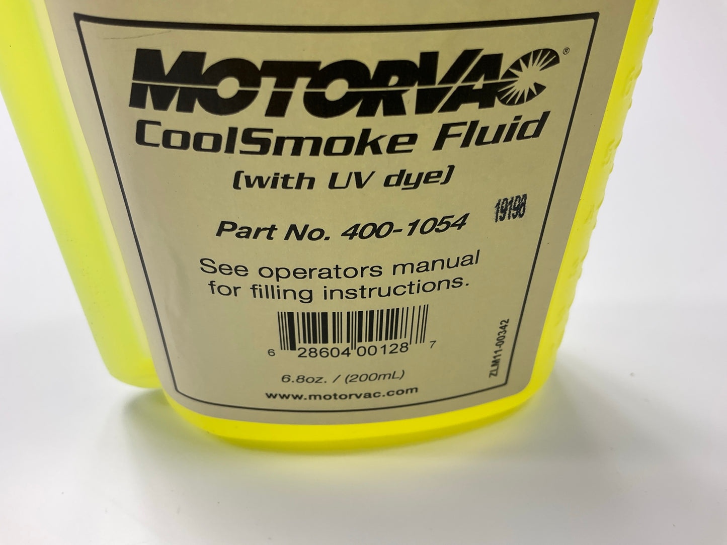 Uview 400-1054 Motorvac Coolsmoke Smoke-producing Fluid 6.8 Oz For Smoke Machine