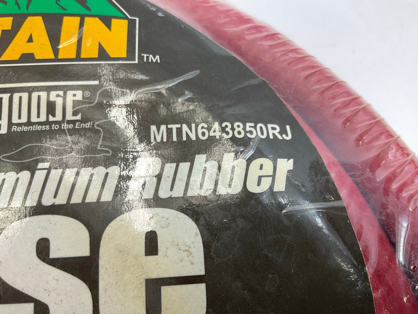 Mountain MTN643850RJ 50'x3/8'' Rubber Air Hose, 325 PSI, 50 Feet X 3/8'', USA