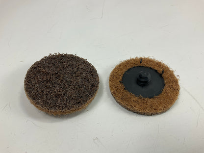 (24) Mountain MTN8480 COARSE 2'' Twist & Lock Surface Prep Blending Discs