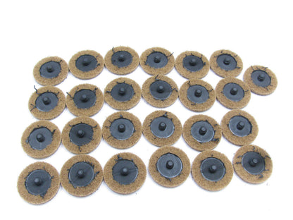 (25 Discs) Mountain MTN8480 COARSE 2'' Twist & Lock Surface Prep Blending Discs