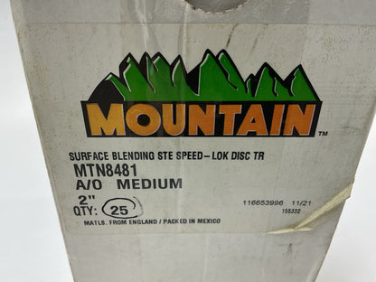 Mountain MTN8481 2'' Surface Conditioning Discs For Gasket Surface Cleanup MEDIUM