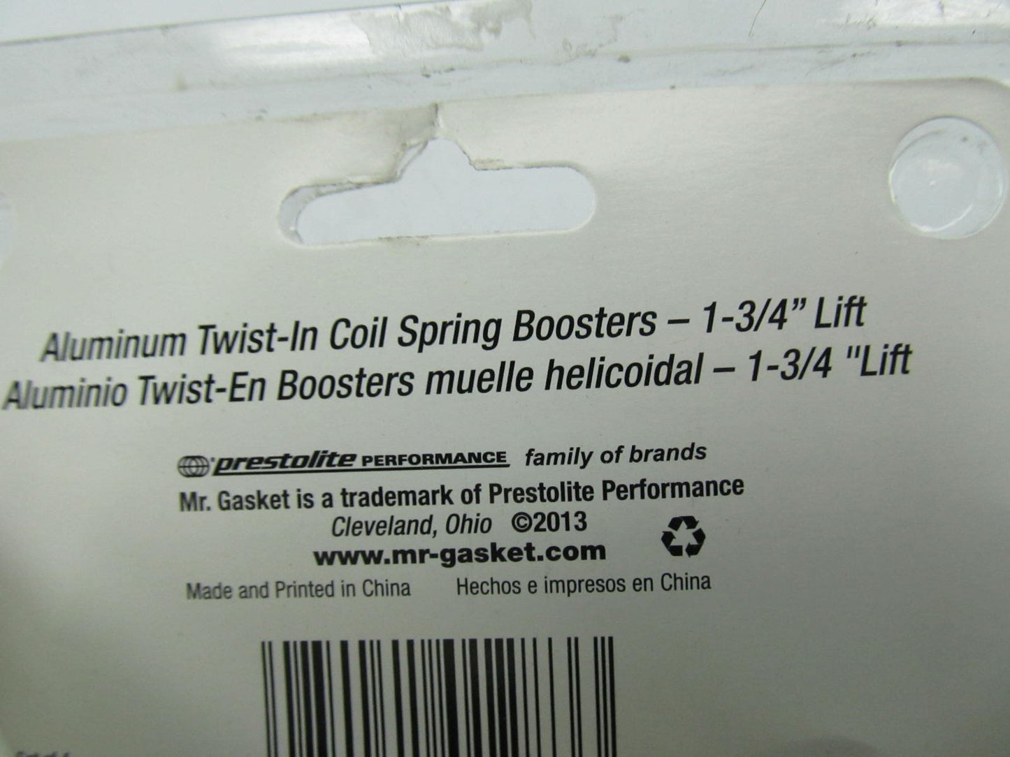 Mr Gasket 1283 Suspension Coil Spring Boosters - Twist-In - 1-3/4'' Large