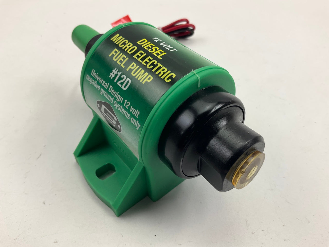 Mr. Gasket 12D Electric Fuel Pump DIESEL Transfer Pump: 4-7 PSI, 35 GPH - Diesel