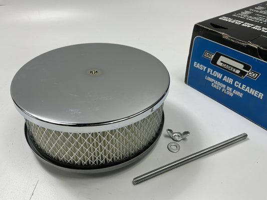 Mr Gasket 1485 Chrome Air Cleaner / Filter 6-1/2'' X 2-7/16'' Tall