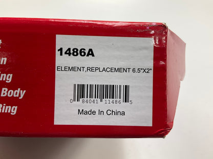 Mr. Gasket 1486A Replacement Air Filter Element, 6-1/2''x2''
