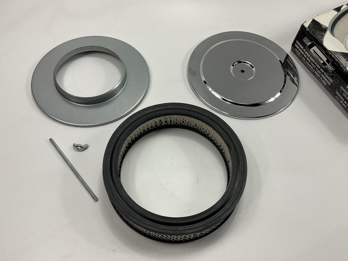 MISSING HARDWARE - Mr. Gasket 1487 Air Cleaner 9'' Diameter X 2-3/4'' Tall, CHROME