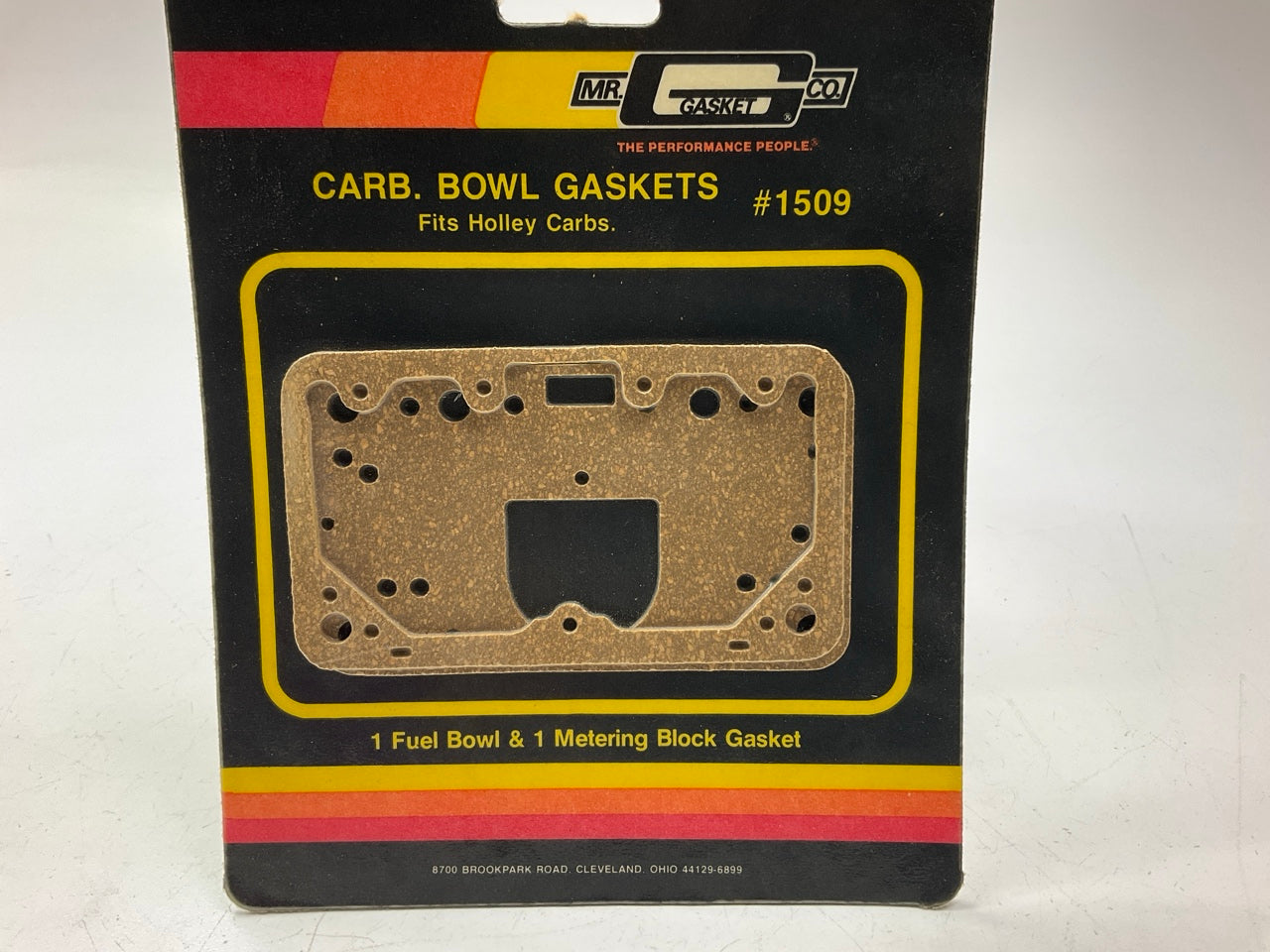 Mr. Gasket 1509 Carburetor Fuel Bowl And Mettering Block Gasket For Holley 4-BBL