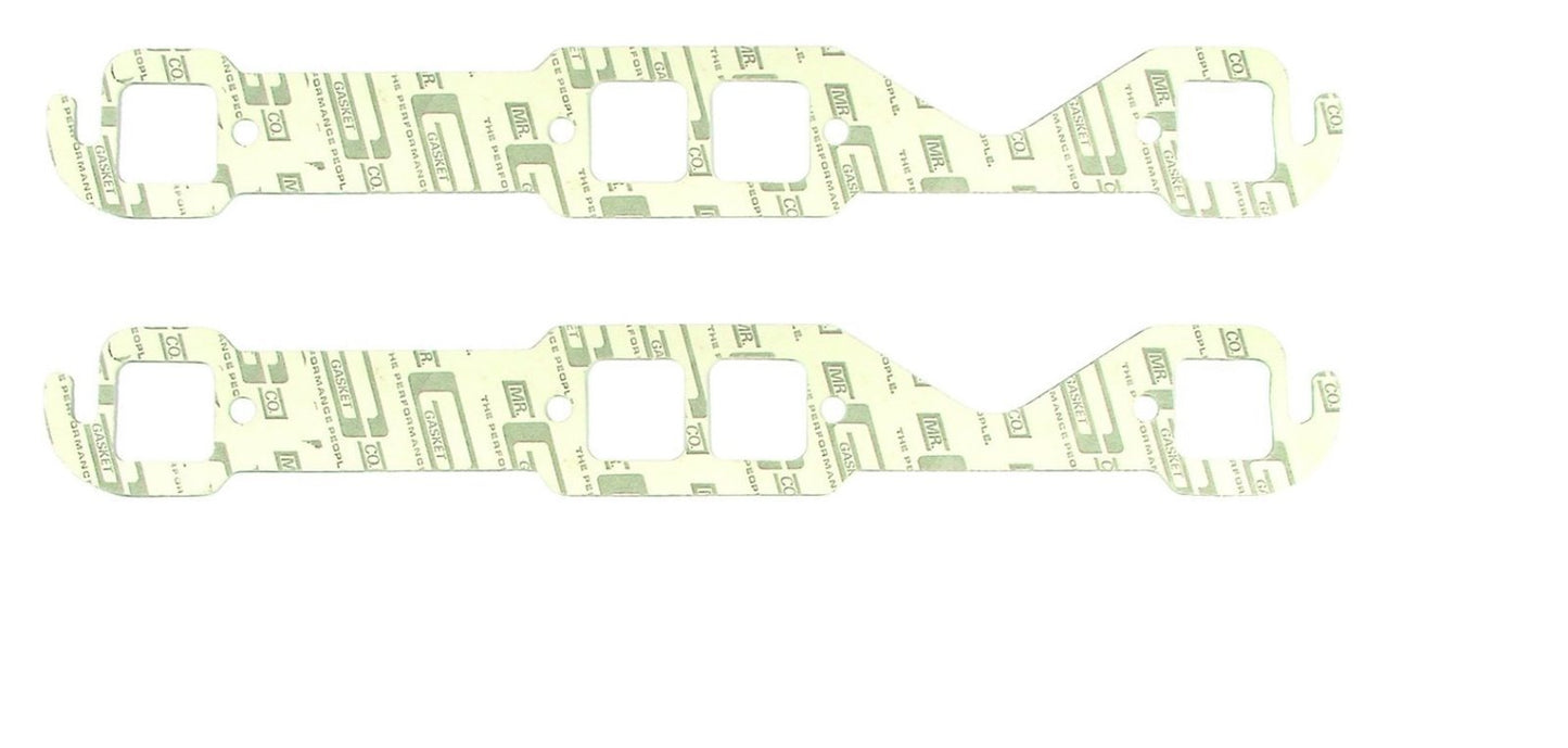 Mr Gasket 150D Exhaust Manifold Gasket Set Chevrolet SBC 283-400 XL Square Port
