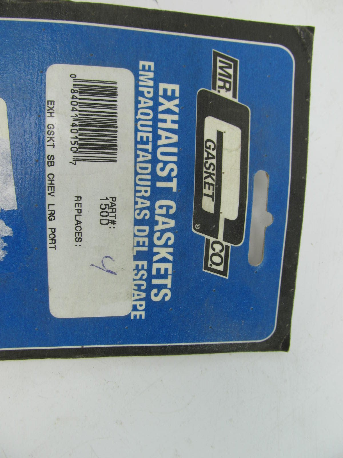 Mr Gasket 150D Exhaust Manifold Gasket Set Chevrolet SBC 283-400 XL Square Port