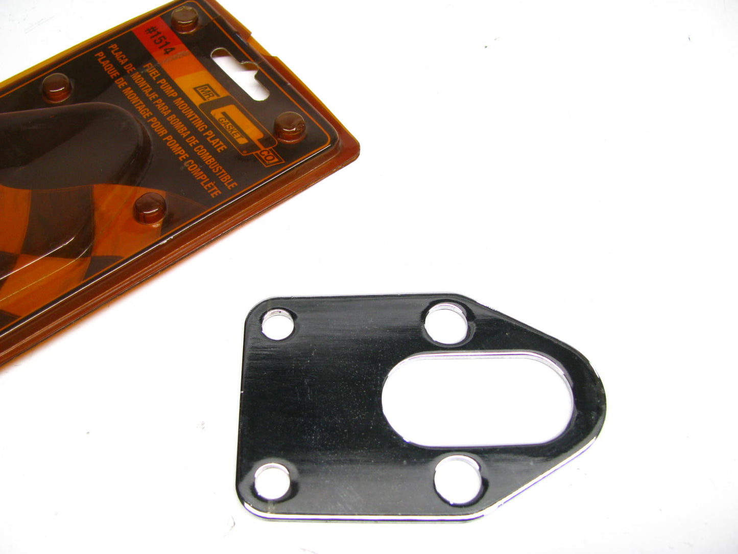 Mr Gasket 1514 Fuel Pump Mounting Plate Kit For 1995-93 Chevrolet SBC 283-400