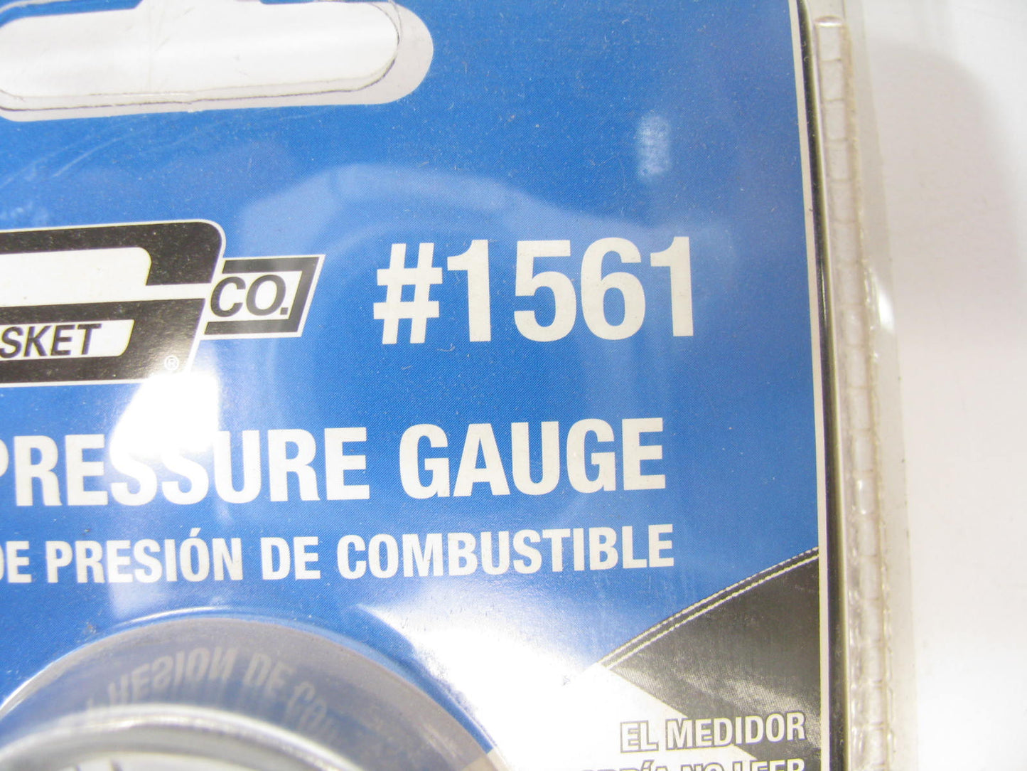 Mr Gasket 1561 Mechanical Fuel Pressure Gauge - Up To 15 PSI, 1-1/2'' Diameter