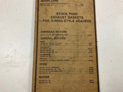 MR Gasket Performance  Exhaust Manifold Header Gaskets For 78-92 3.3L 3.8L 4.3L