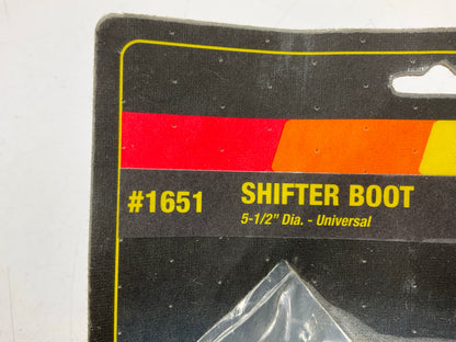 Mr Gasket 1651 Small Round Shifter Boot 5.5'' Diameter Eliminator 3-Speed Shifter