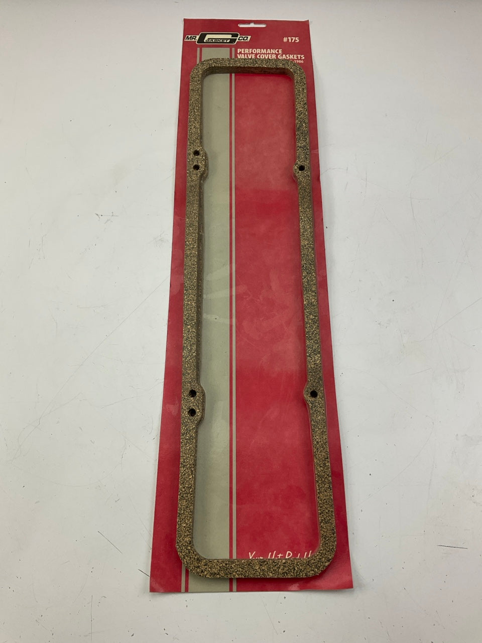 Mr Gasket 175 Cork 3/16'' Thick Valve Cover Gaskets - 1955-86 Small Block Chevy
