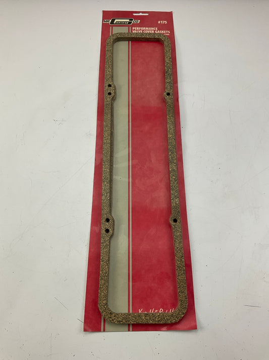 Mr Gasket 175 Cork 3/16'' Thick Valve Cover Gaskets - 1955-86 Small Block Chevy
