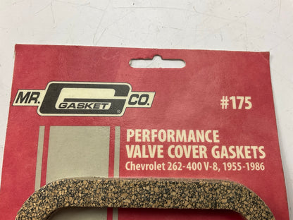 Mr Gasket 175 Cork 3/16'' Thick Valve Cover Gaskets - 1955-86 Small Block Chevy
