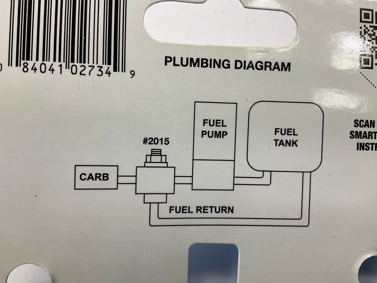 Mr Gasket 2015 Carburetor Fuel Pressure Regulator 4.5 - 9 PSI, Return Style