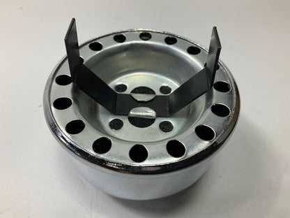 OPEN PACKAGE Mr Gasket 2060 Crankcase Chrome Breather Cap 1-1/2'' Oil Filler Tube