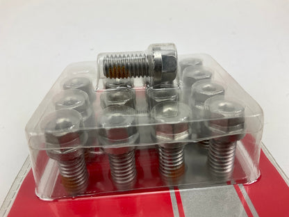 Mr Gasket 2231G Headlock Locking Header Bolts 3/8''-16 SS BBC, SBF, BBF
