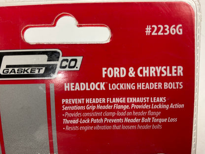 Mr Gasket 2236G Headlock Locking Header Bolts For Chrysler & Ford