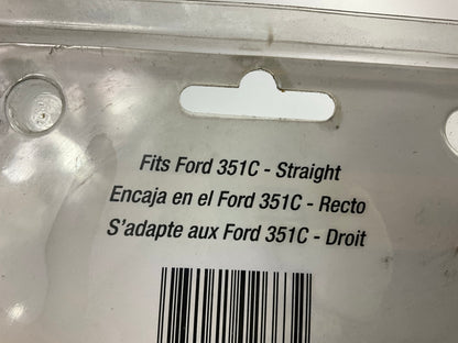 Mr Gasket 2663 Chrome Thermostat Housing Water Outlet Neck, Ford 351C V8