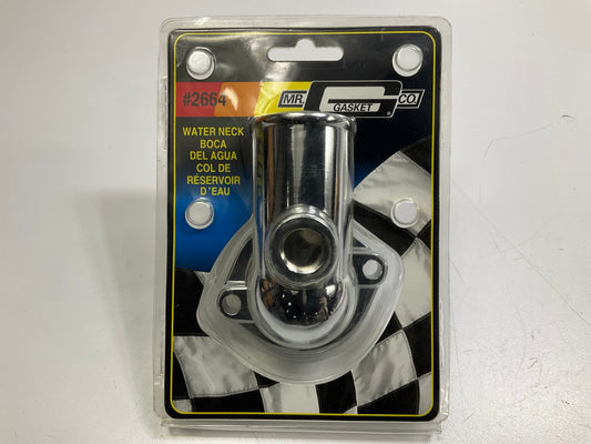 Mr Gasket 2664 Chrome Engine Coolant Water Neck 1965-1976 BBF 429-460