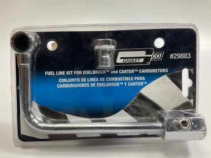 Mr Gasket 29883 Performance Single Feed Fuel Line For Edelbrock & Carter AFB