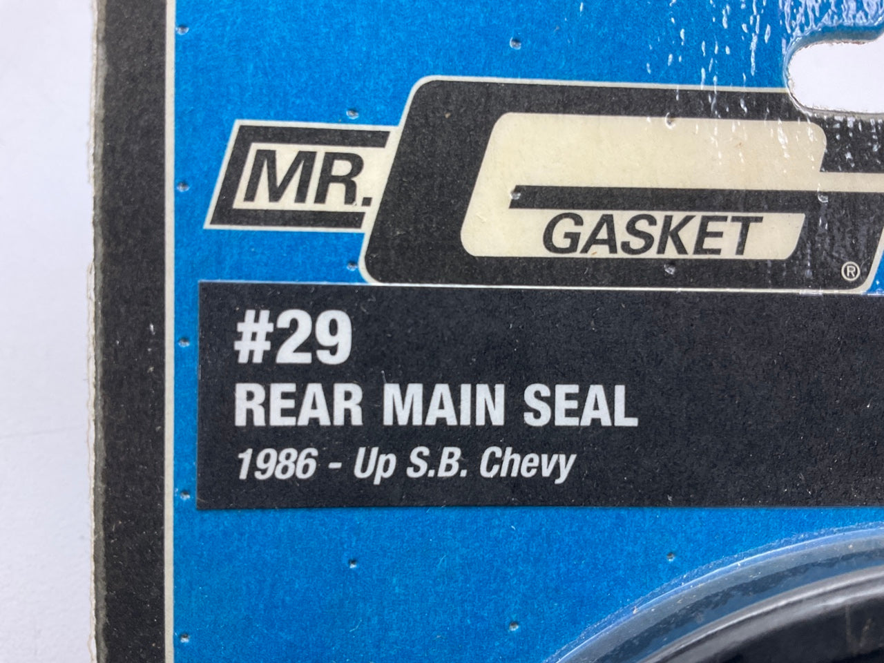 Mr Gasket #29 Rear Main Seal 1986-Up Small Block Chevy SBC