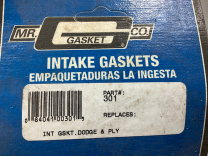 Mr Gasket 301 Engine Intake Manifold Gaskets (side Gaskets Only) 2.26''x1.21''