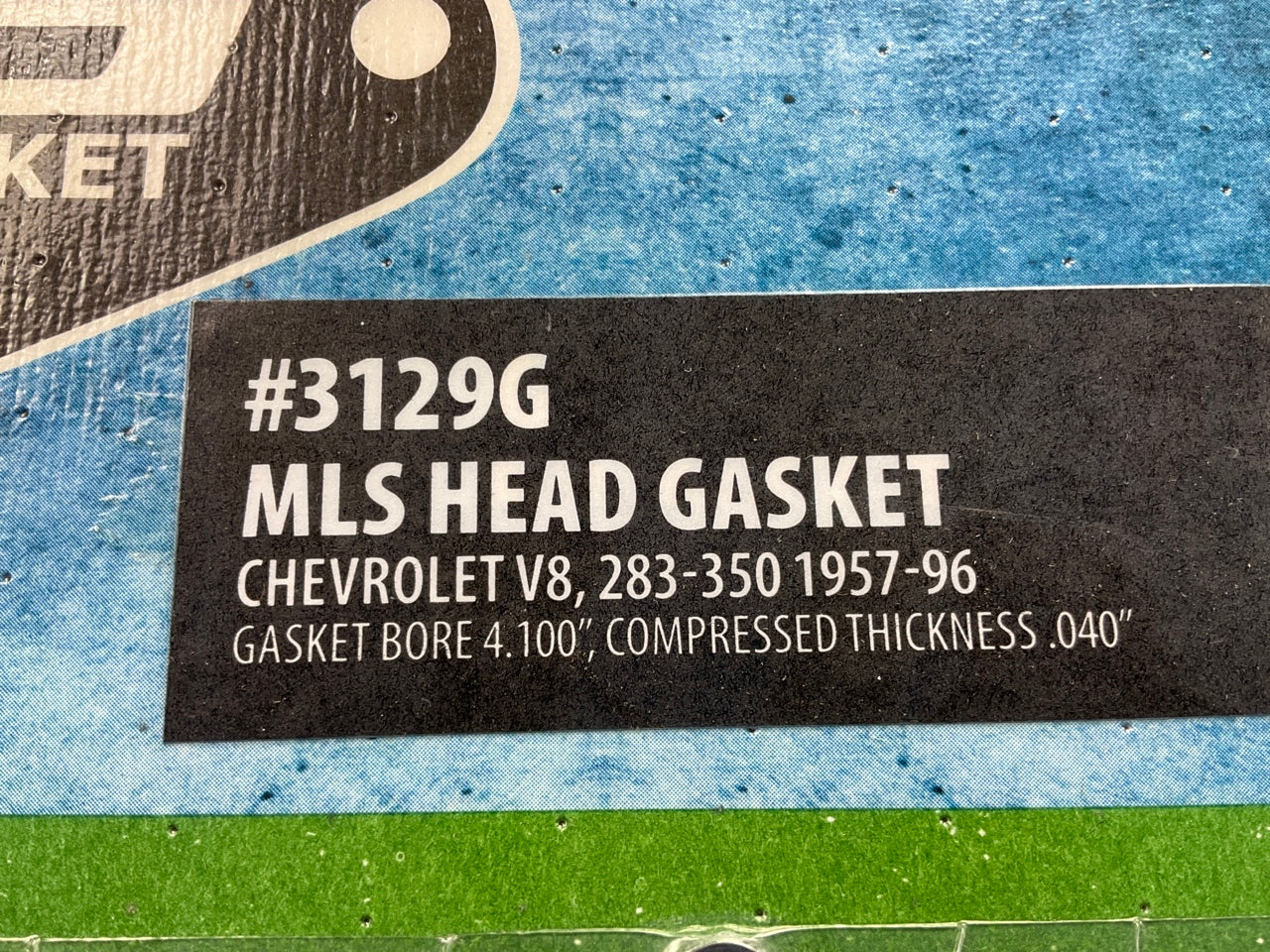 Mr Gasket 3129G MLS Cylinder Head Gasket - Chevy Small Block SBC 4.100'' Bore