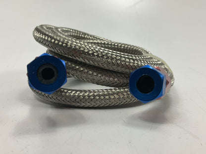 OPEN BOX Mr Gasket 3190 Braided Stainless Steel Vacuum Line Kit, 5/32'' X 3 Feet