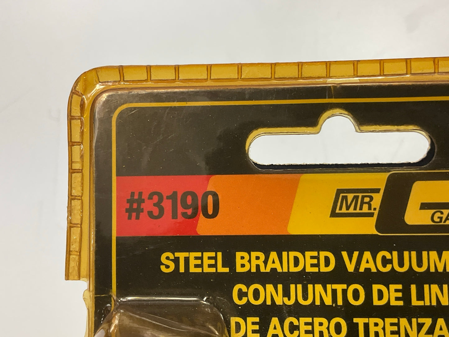 OPEN BOX Mr Gasket 3190 Braided Stainless Steel Vacuum Line Kit, 5/32'' X 3 Feet