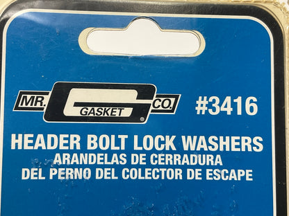 Mr Gasket 3416 Header Bolt Lockwashers For 3/8'' Bolts - 12/Pack