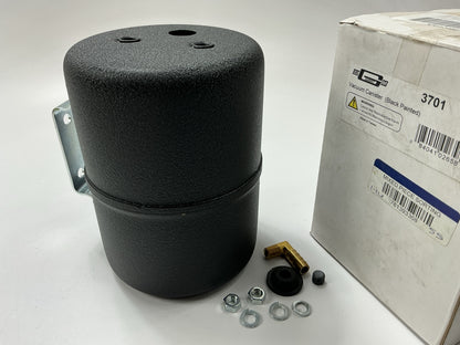 Missing Brake Valve - Mr Gasket 3701 Vacuum Canister Steel 5'' Dia., 6-3/4'' Tall