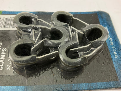 Mr. Gasket 3772G Insulating Padded Mounting Cable Fuel Hose Clamps - 3/8'', 6 Pcs