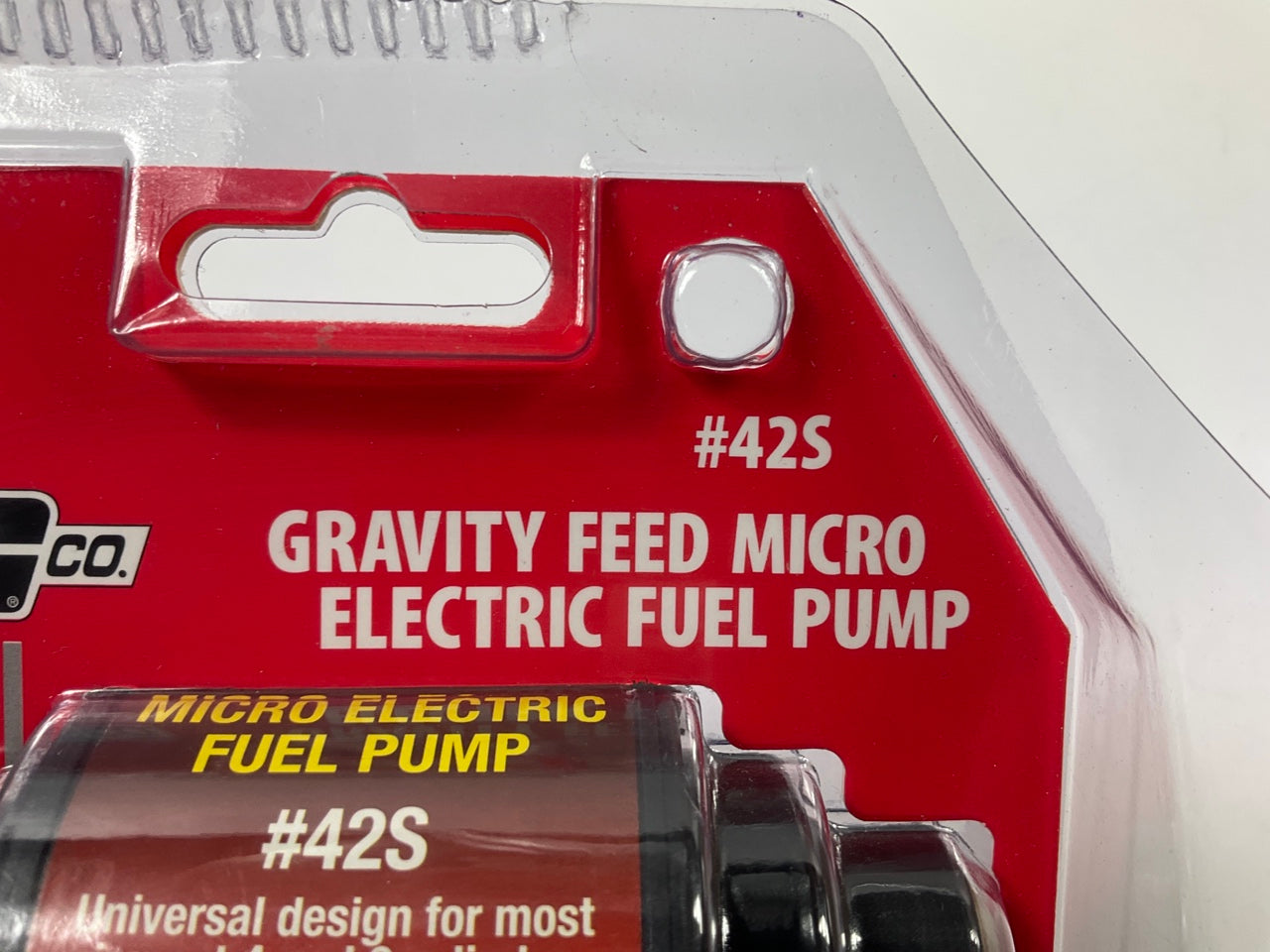 Mr. Gasket 42S UNIVERSAL Electric Fuel Pump Carburetor Import 2-3.5 PSI, 42 GPH