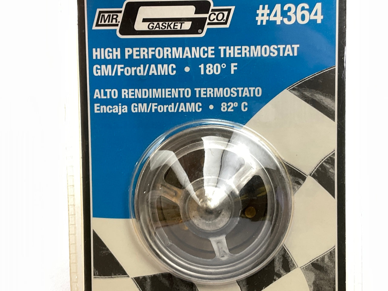 Mr. Gasket 4364 High Performance / High Flow Thermostat - 180 Degrees