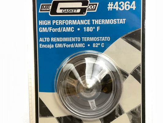 Mr. Gasket 4364 High Performance / High Flow Thermostat - 180 Degrees