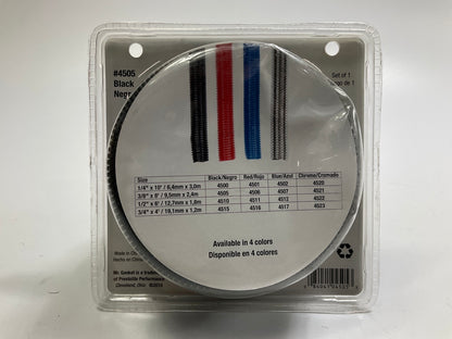 Mr. Gasket 4505 Convoluted Split Loom Black Flexible Tubing - 3/8'' X 8' Long