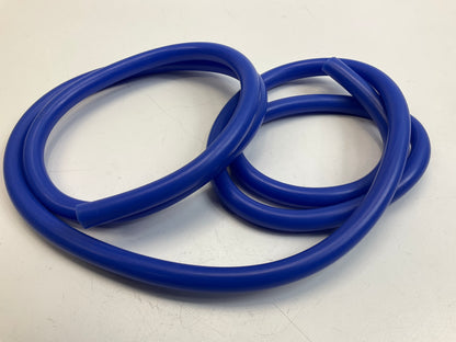 OPEN PACKAGE - Mr Gasket 4525 Silicone Hose Kit 3 Sizes (4mm, 6mm, 8mm) - Blue