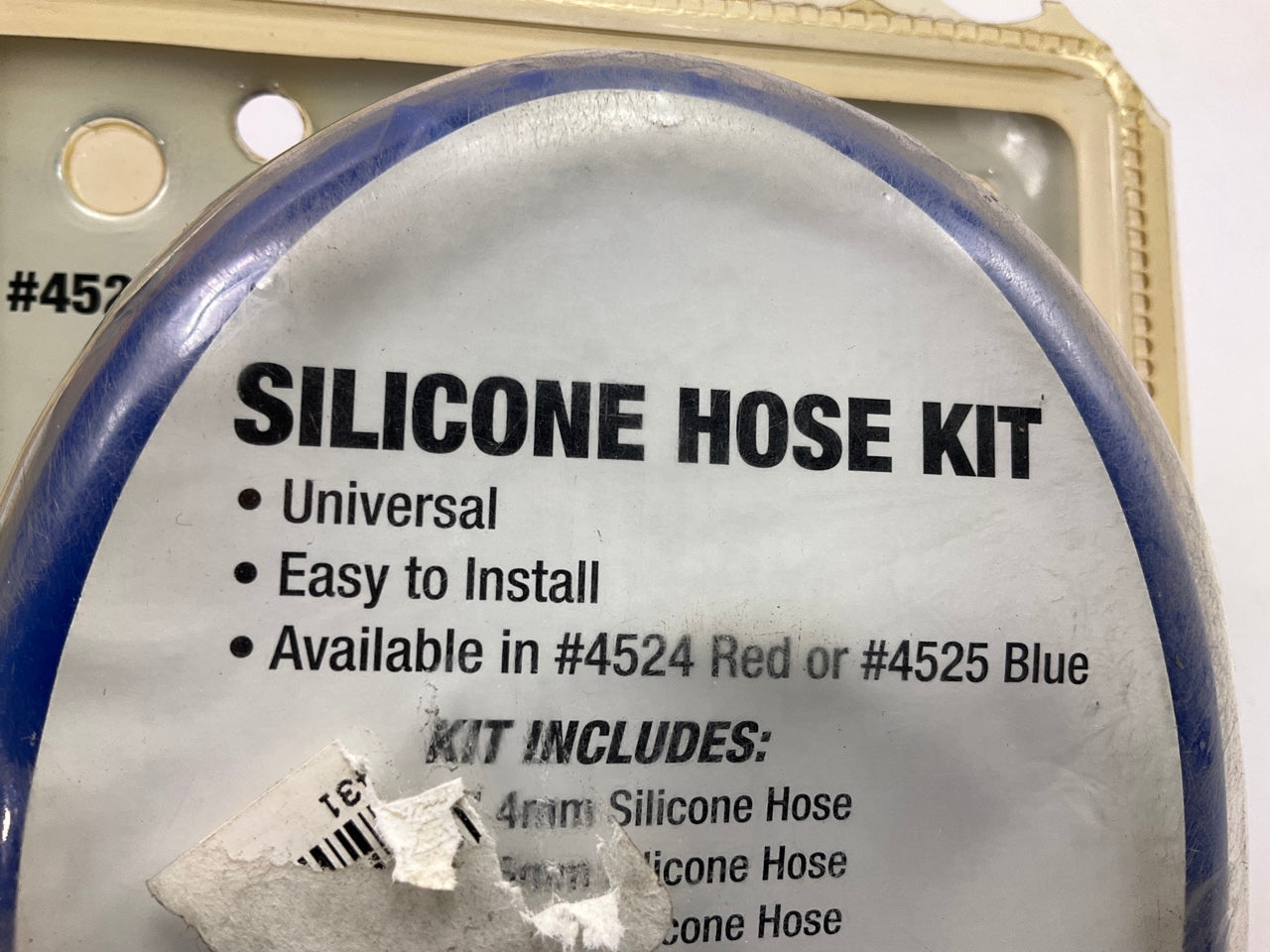 Mr Gasket 4525 Silicone Hose Kit - 3 Sizes (4mm, 6mm, 8mm) - Blue