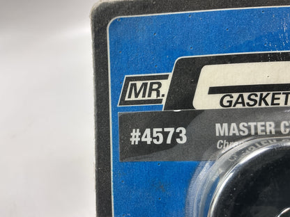 Mr. Gasket 4573 Chrome Plated Brake Master Cylinder Cover, 4-1/2'' X 6.88''