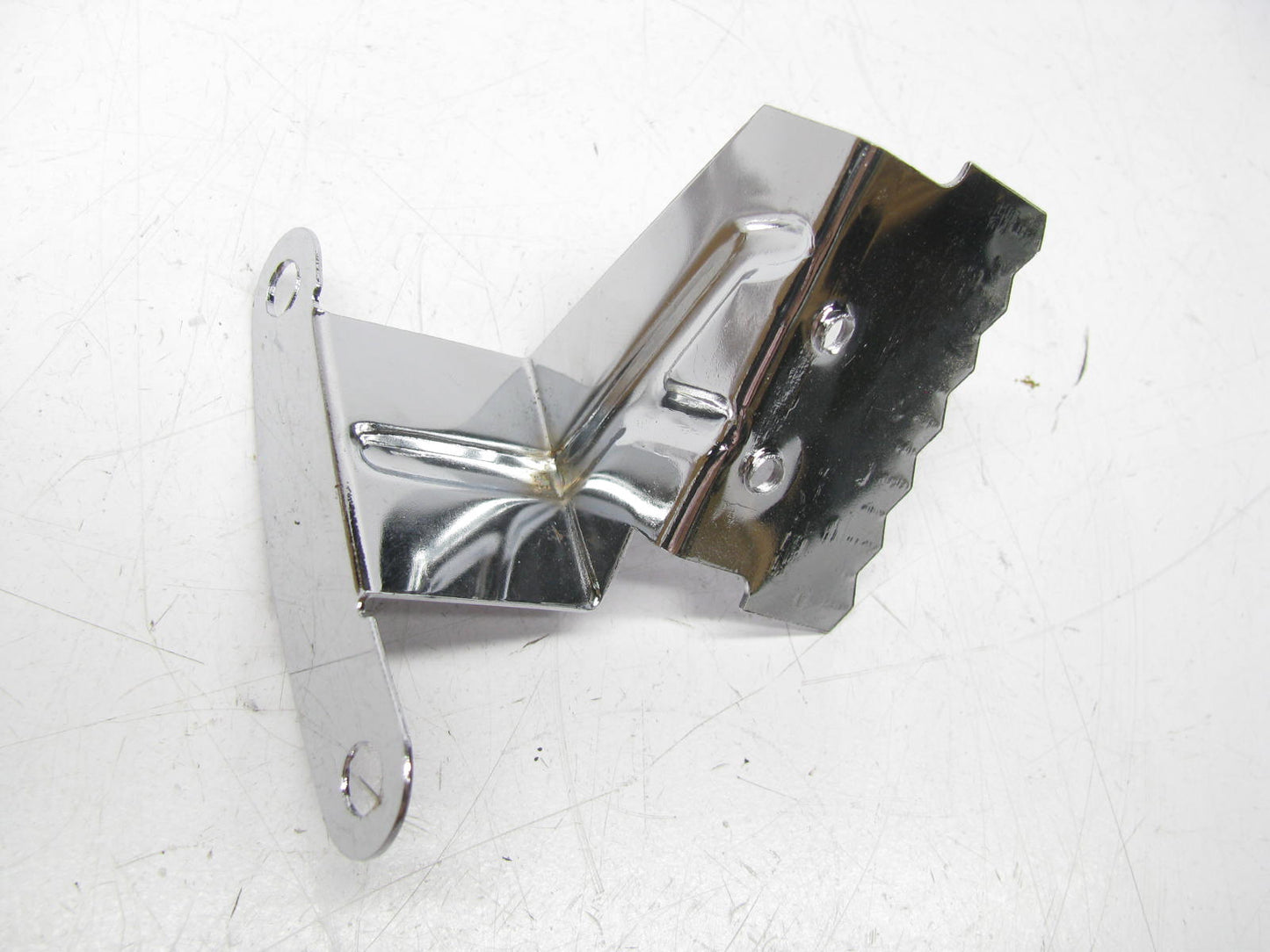 Mr Gasket 4593 Chrome Timing Tab For Small Block Chevrolet SBC With 8'' Balancer