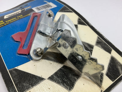 Mr. Gasket 4599 Adjustable Timing Tab Chrome For BBC Chevy Big Block 8'' Balancer
