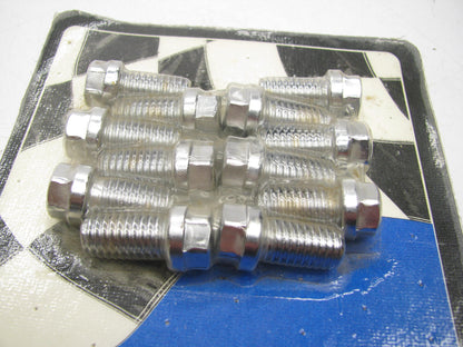 MrGasket 5025 3/8'' Hex Head Chrome Header Bolts 3/8-16 Thread, Small Block Chevy