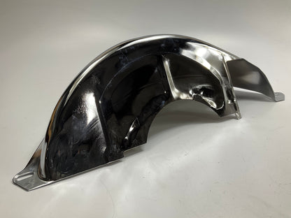 Mr Gasket 5135 Flexplate Dust Shield Cover Steel Chrome - Chevy TH350 TH400